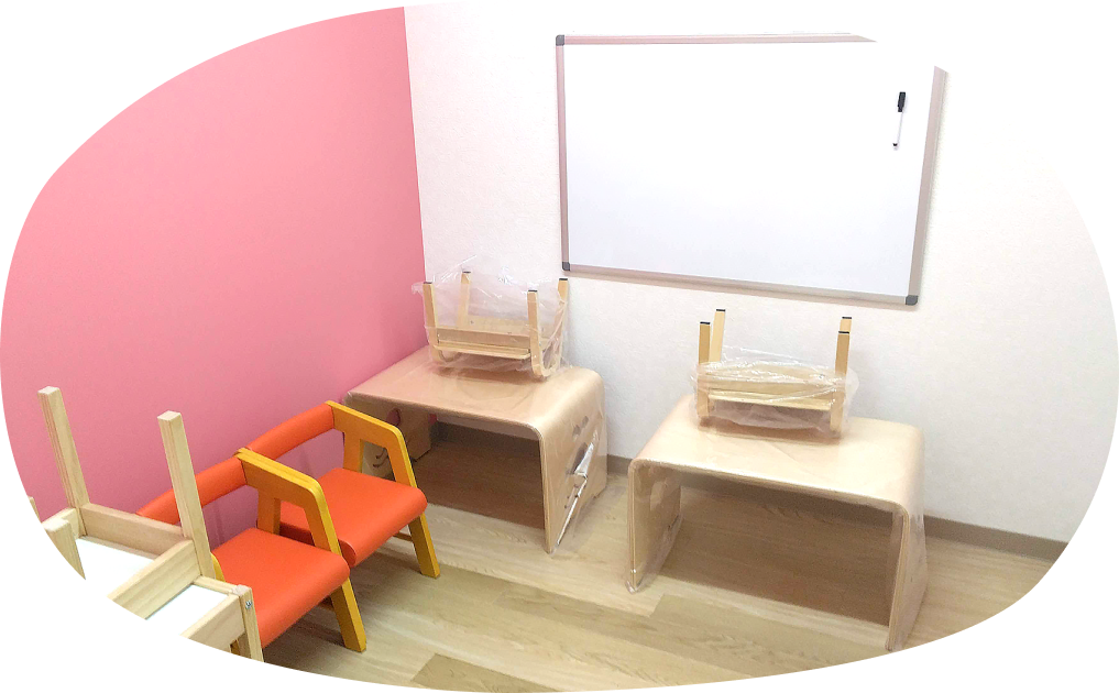 教室内のホワイトボードなどの写真